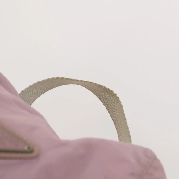 PRADA Backpack Nylon Pink Silver Auth 119214 - Picture 11 of 16